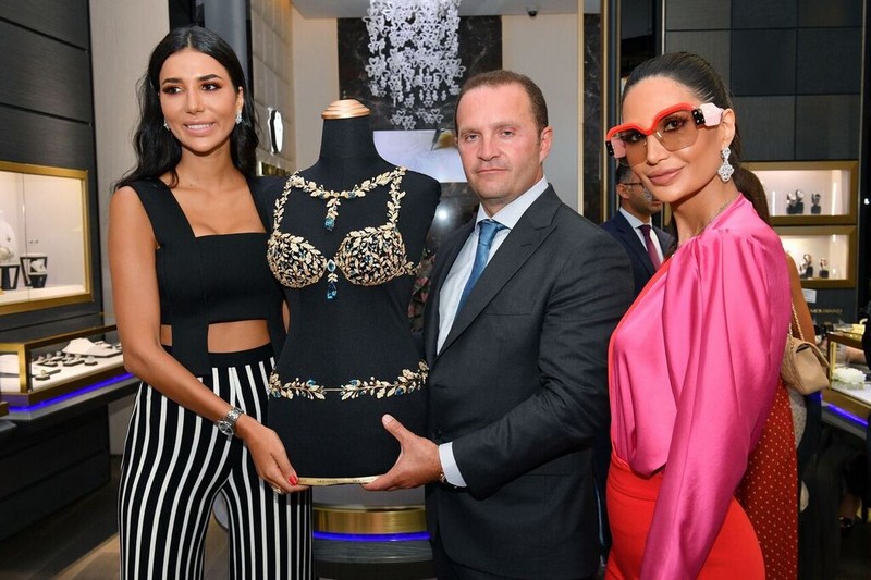 The Champagne Nights Fantasy Bra by Mouawad Lands in Beirut!